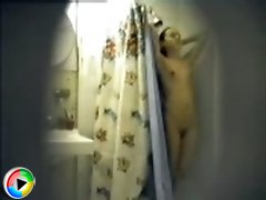 3 voyeur videos - Gal shot when stripping and taking a shower