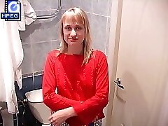 12 voyeur videos - Shy teen puss tinkles in the little girl’s room Part 1