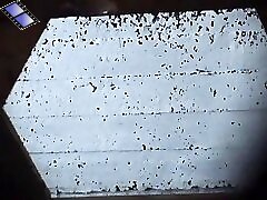 6 voyeur videos - Ladies captured peeing in a coastal toilet, oblivious to the recording Part 2