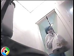 0 voyeur pics - Observer captures women relieving themselves in a warehouse restroom Part 1
