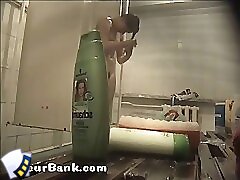 0 voyeur pics - Young slim doll getting spied after in the showers Part 3