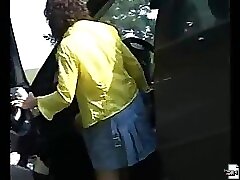 0 voyeur pics - Brunette gets out of be imparted to murder car to empty her bladder Part 4